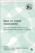 The Bible in Three Dimensions