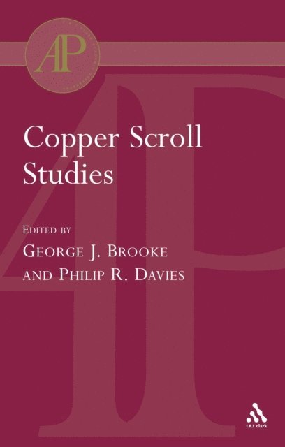 George J. Brooke, Philip R. Davies - Copper Scroll Studies, E-bok