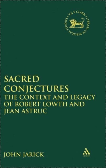 John Jarick - Sacred Conjectures, E-bok