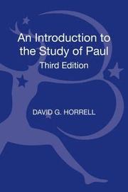 An Introduction to the Study of Paul