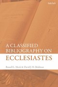 Classified Bibliography on Ecclesiastes