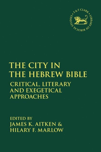 James K Aitken, Hilary F. Marlow - City in the Hebrew Bible, E-bok