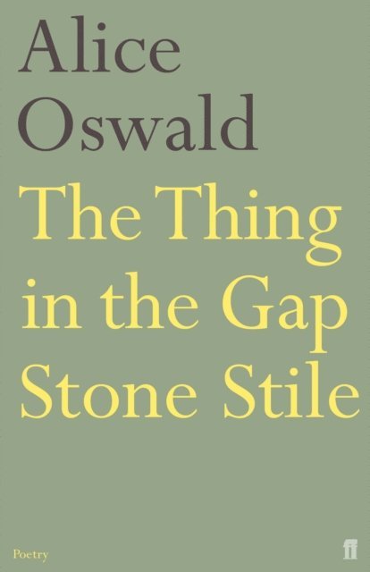 Alice Oswald - Thing in the Gap Stone Stile, E-bok