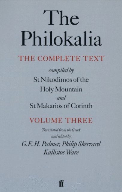 G.E.H. Palmer, G.E.H. Palmer - Philokalia Vol 3, E-bok