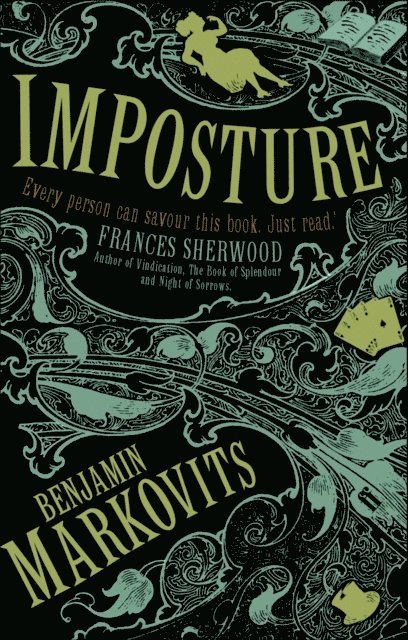 Benjamin Markovits - Imposture, E-bok