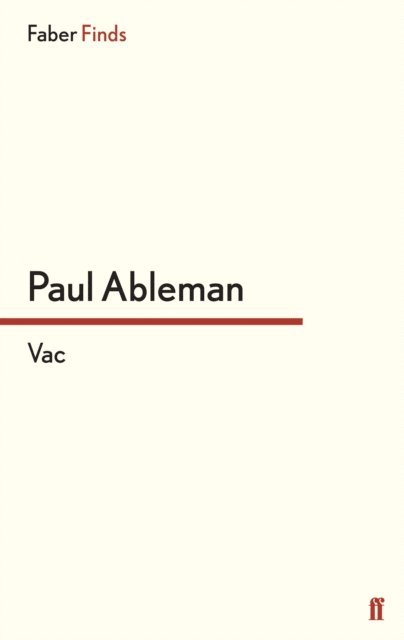 Paul Ableman - Vac, E-bok