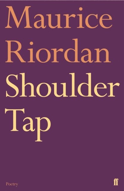 Maurice Riordan - Shoulder Tap, E-bok