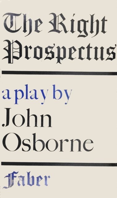 John Osborne - Right Prospectus, E-bok