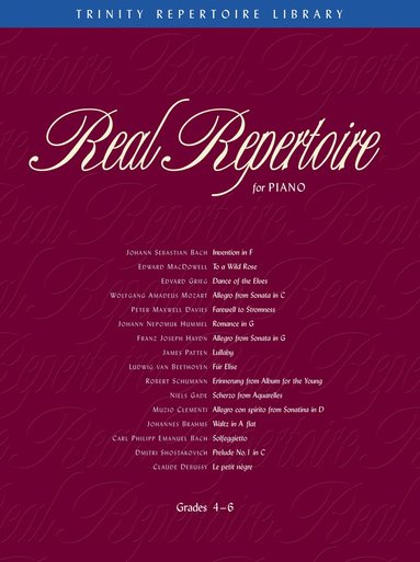 Christine Brown - Real Repertoire for Piano, Övrigt