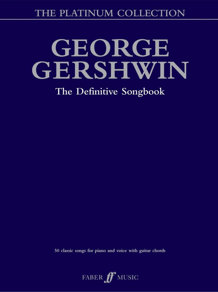 George Gershwin Platinum Collection, Häftad