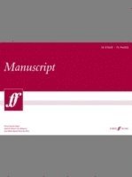 Faber Music A3 Manuscript Pad (75 page, 18 stave, white paper)