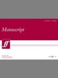 Faber Music A3 Manuscript Pad (75 page, 18 stave, white paper)