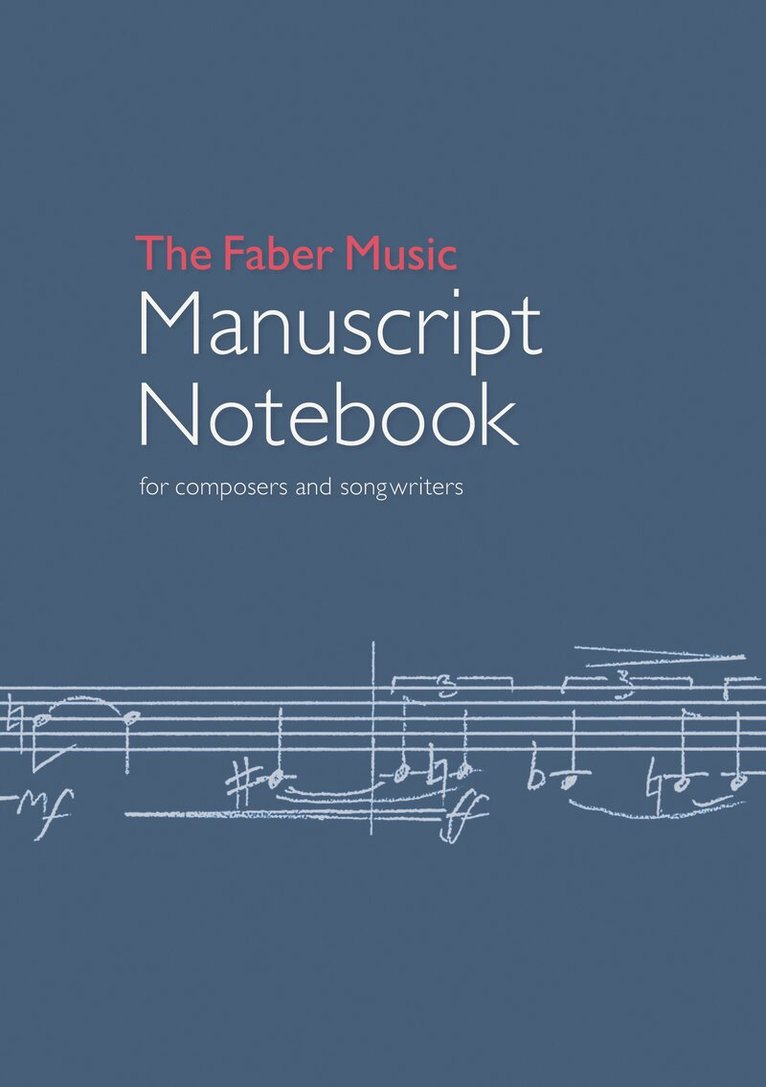 Faber Music Manuscript Notebook, Häftad