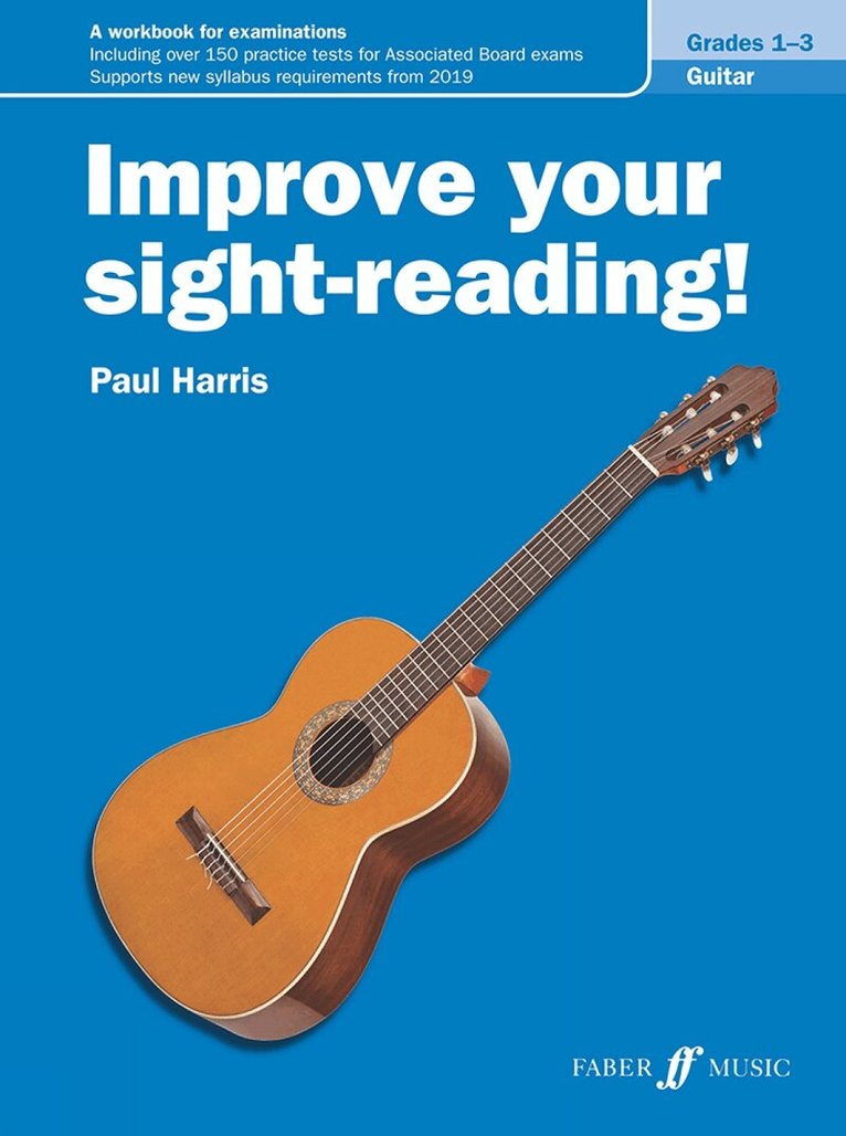 Paul Harris - Improve your sight-reading! Guitar Grades 1-3, Häftad