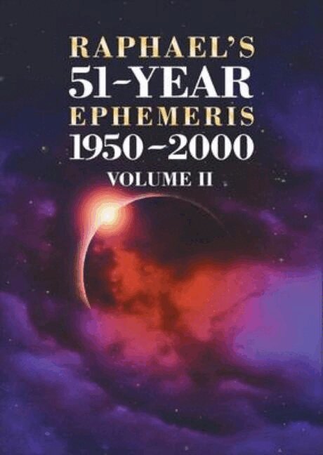 Edwin Raphael - Raphael's 51-Year Ephemeris 1950 to 2000, Häftad