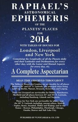 Raphael's Astronomical Ephemeris 2014