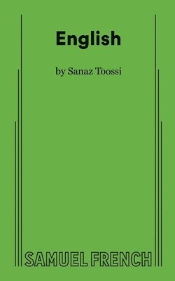 Sanaz Toossi - English, Häftad