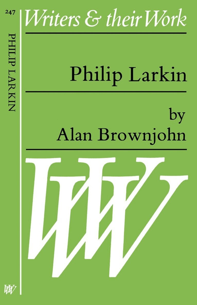 Alan Brownjohn - Philip Larkin, Häftad. Tillgänglighet: Tillfälligt slut