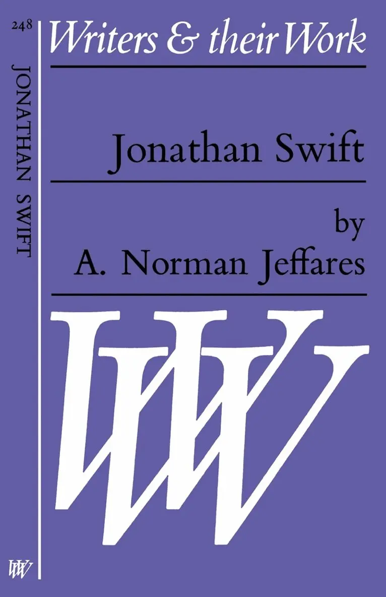 A. Norman Jeffares - Jonathan Swift, Häftad. Tillgänglighet: Tillfälligt slut