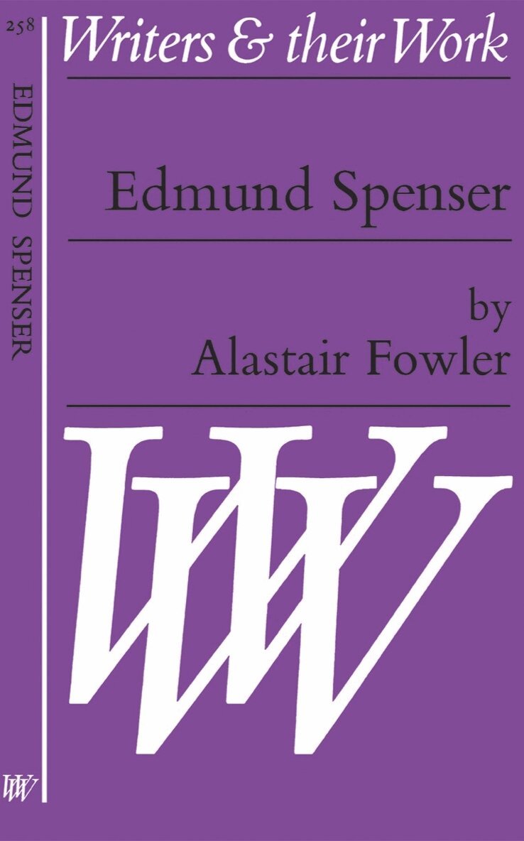 Alastair Fowler - Edmund Spenser, Häftad. Tillgänglighet: Tillfälligt slut