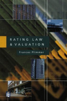 Frances A.S. Plimmer - Rating Law and Valuation, Häftad. Tillgänglighet: Lägg i varukorg