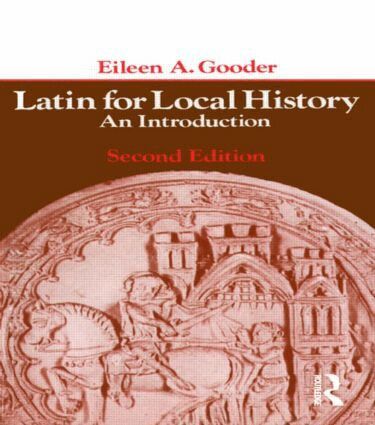 Eileen A. Gooder - Latin for Local History, Häftad
