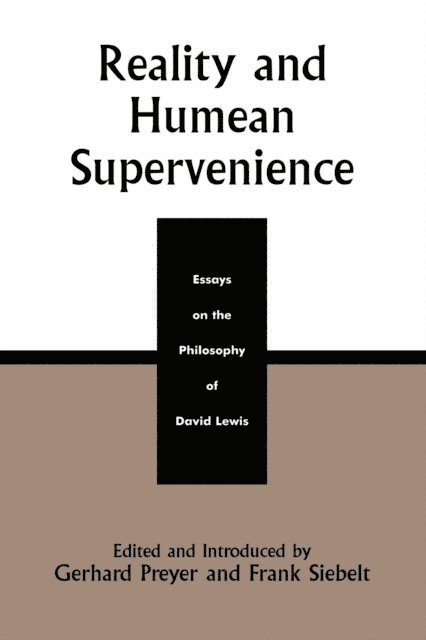 Gerhard Preyer, Frank Siebelt - Reality and Humean Supervenience, E-bok