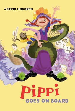 Astrid Lindgren - Pippi Goes on Board, Häftad