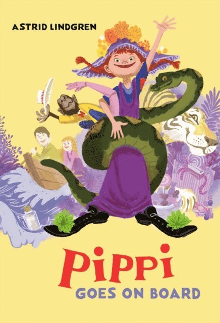 Astrid Lindgren - Pippi Goes on Board, E-bok