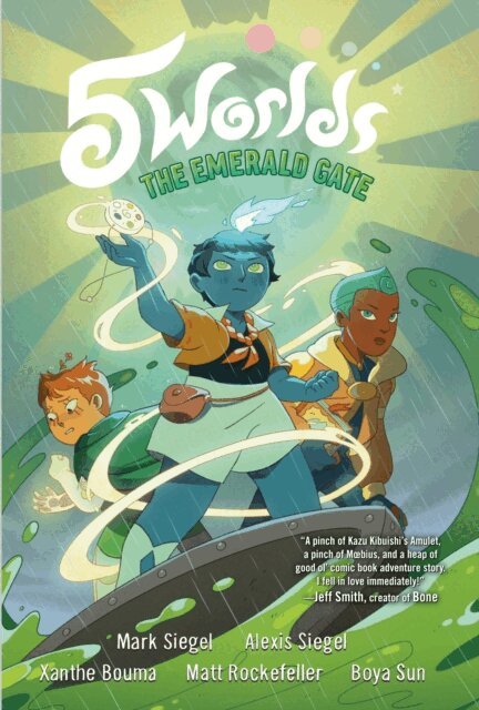 Alexis Siegel, Mark Siegel - 5 Worlds Book 5: The Emerald Gate, E-bok