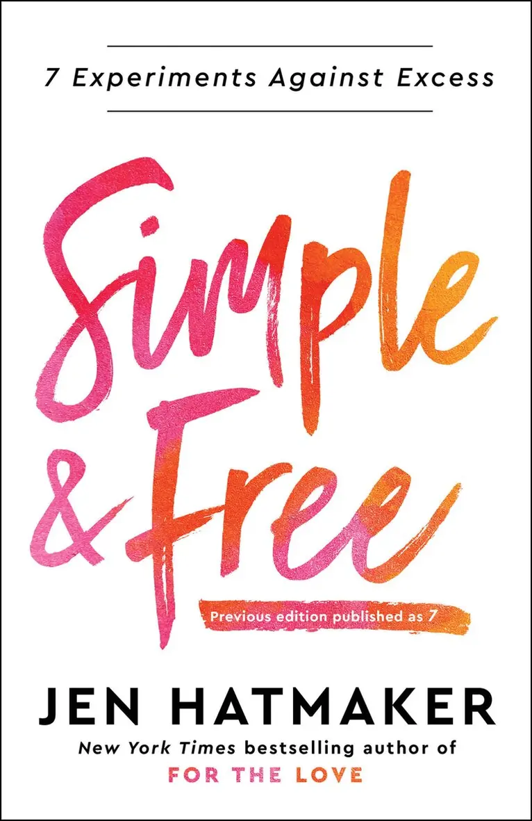 Jen Hatmaker - Simple and Free, Häftad. Tillgänglighet: Tillfälligt slut