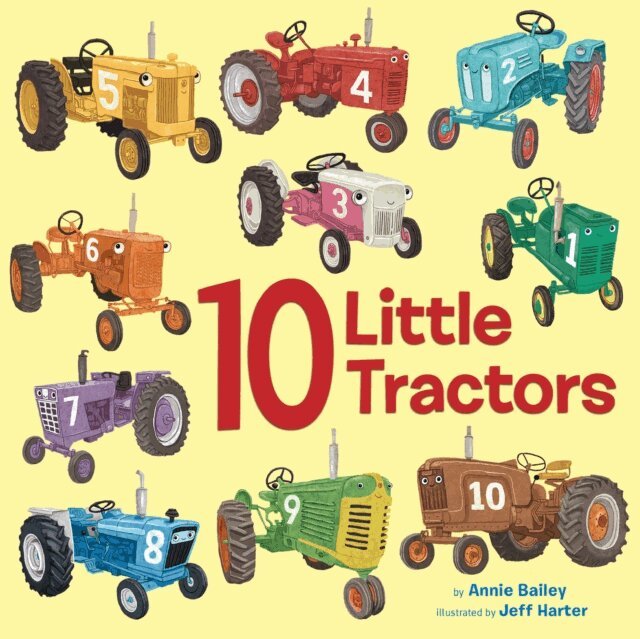 Annie Bailey - 10 Little Tractors, E-bok