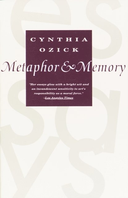 Cynthia Ozick - Metaphor & Memory, E-bok