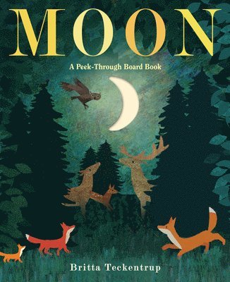 Britta Teckentrup - Moon: A Peek-Through Board Book, Kartonnage