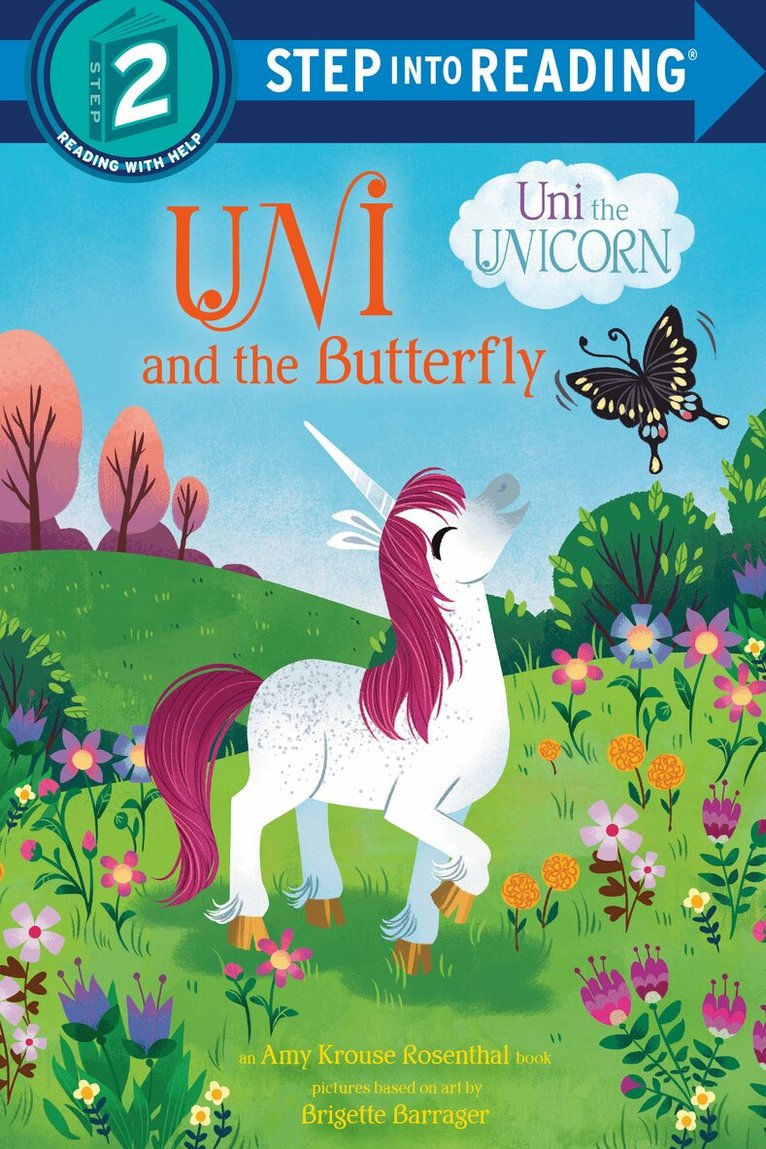 Amy Krouse Rosenthal - Uni and the Butterfly (Uni the Unicorn), Häftad