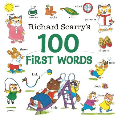 Richard Scarry's 100 First Words by Richard Scarry