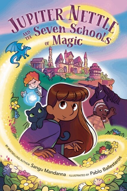 Sangu Mandanna - Jupiter Nettle and the Seven Schools of Magic: A Graphic Novel, E-bok
