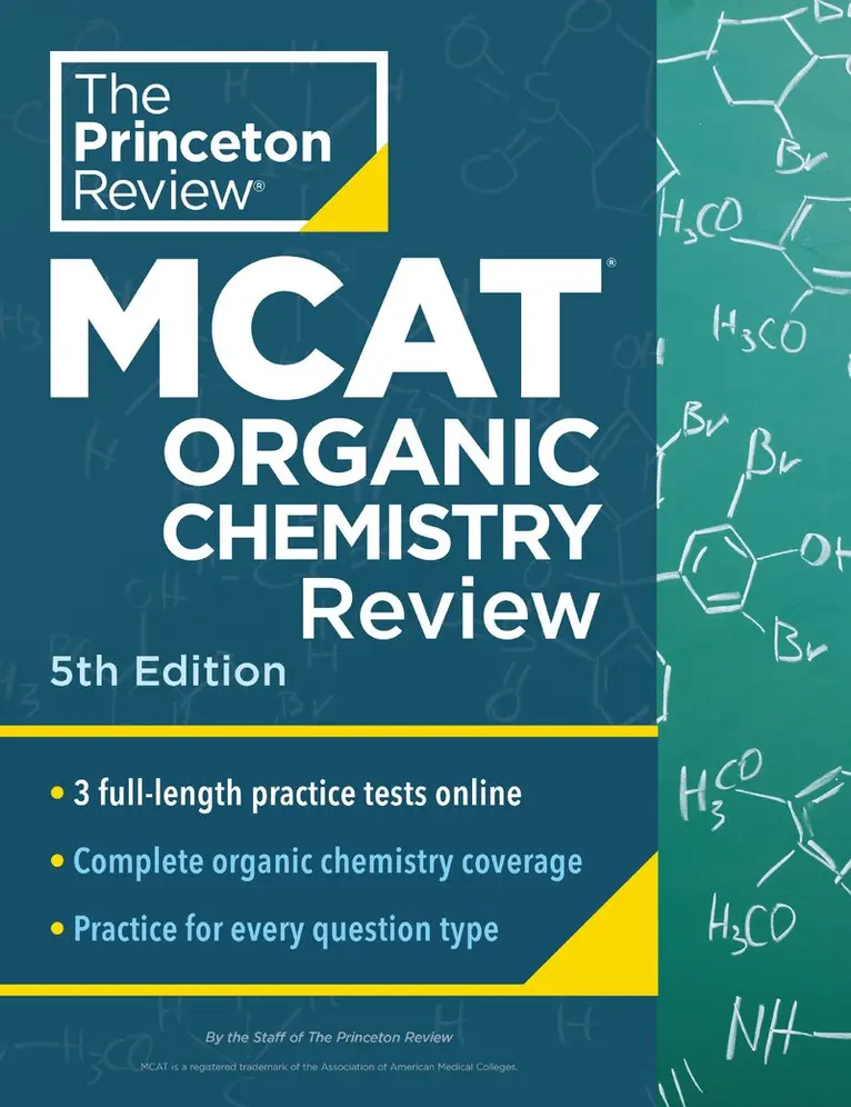 Princeton Review MCAT Organic Chemistry Review, 5th Edition