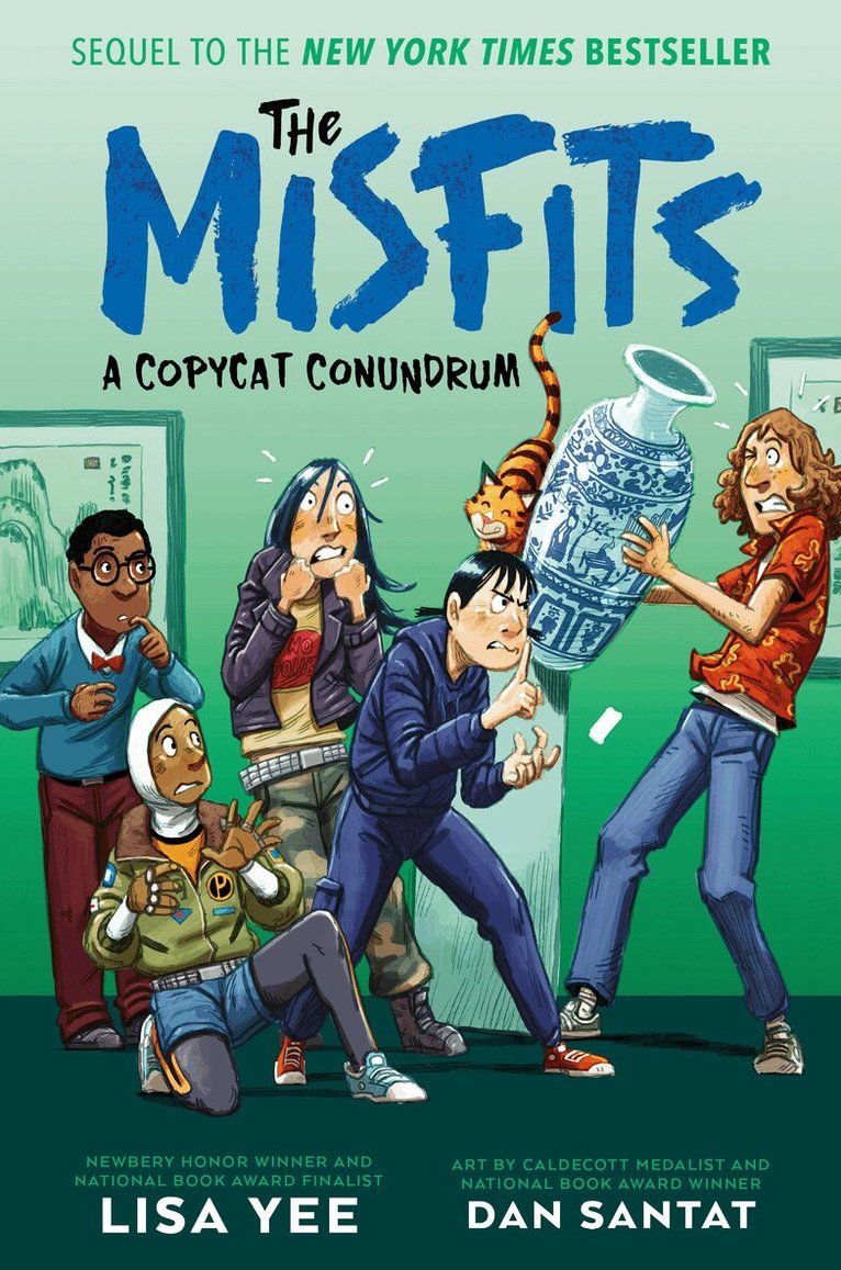 Lisa Yee, Dan Santat - Copycat Conundrum (The Misfits), Inbunden