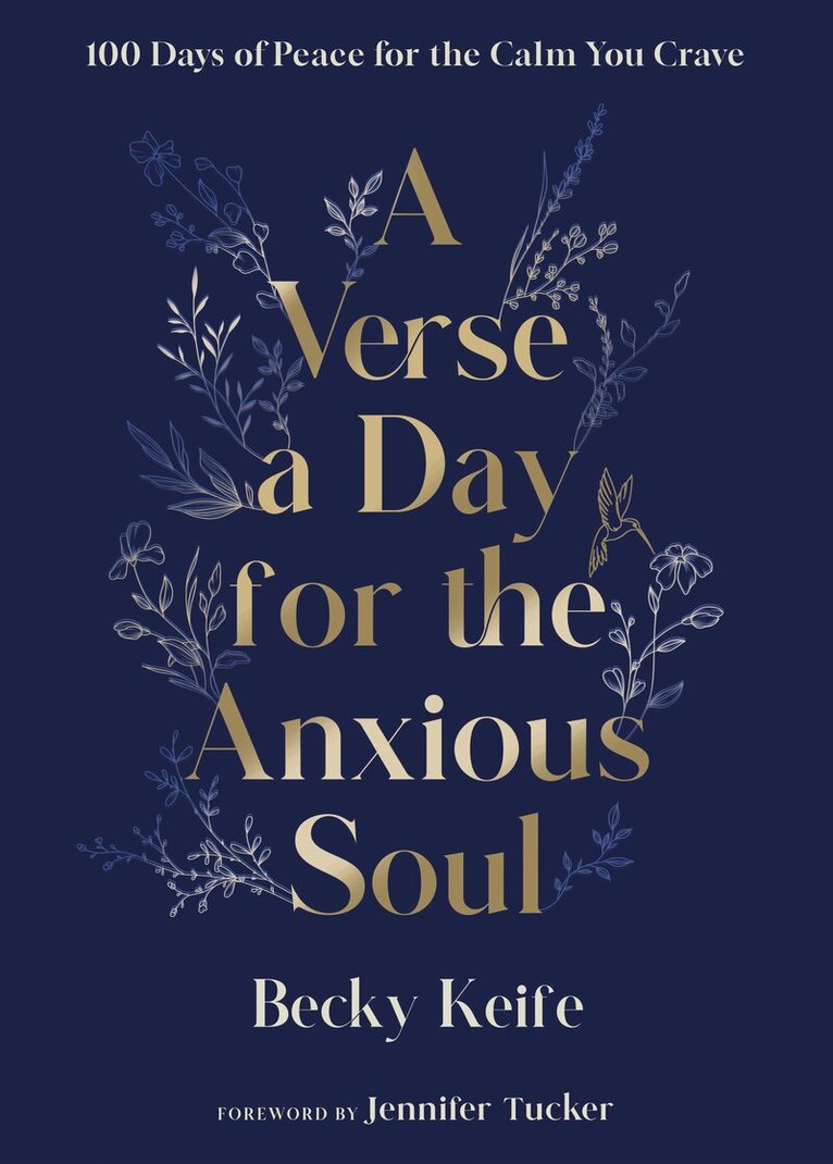 Becky Keife - Verse a Day for the Anxious Soul, Inbunden