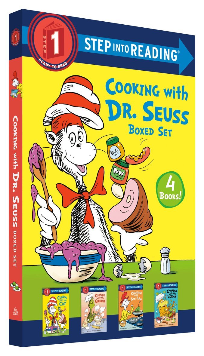 Bonnie Worth, Tish Rabe - Cooking with Dr. Seuss Step Into Reading 4-Book Boxed Set: Cooking with the Cat; Cooking with the Grinch; Cooking with Sam-I-Am; Cooking with the Lora, Häftad
