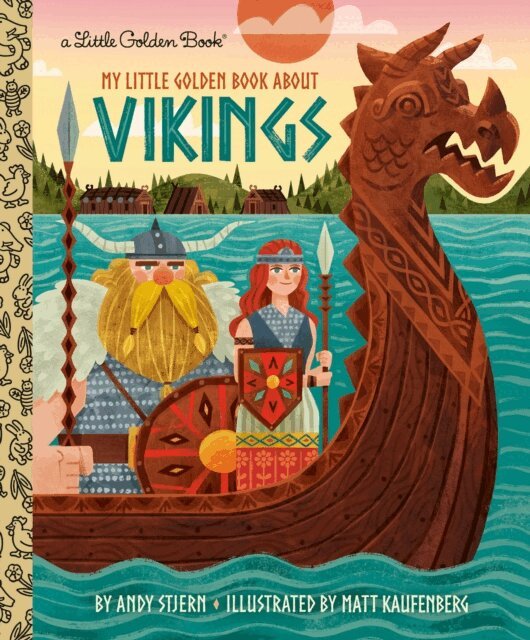 Andy Stjern - My Little Golden Book About Vikings, E-bok
