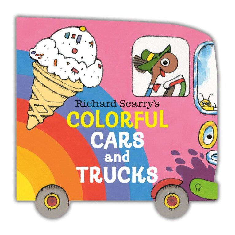 Richard Scarry - Richard Scarry's Colorful Cars and Trucks, Kartonnage. Tillgänglighet: Lägg i varukorg