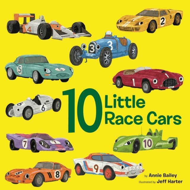 Annie Bailey - 10 Little Race Cars, E-bok