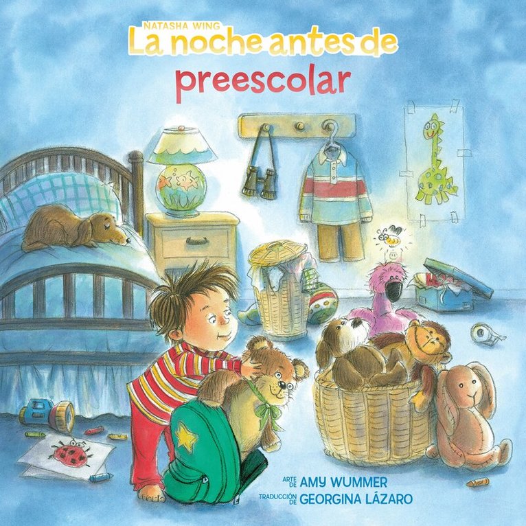 Natasha Wing - La noche antes de preescolar, Häftad