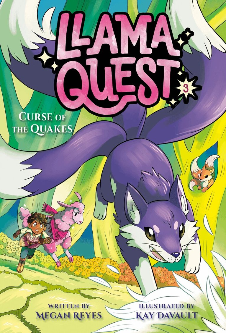 Megan Reyes, Kay Davault - Llama Quest #3: Curse of the Quakes, Inbunden