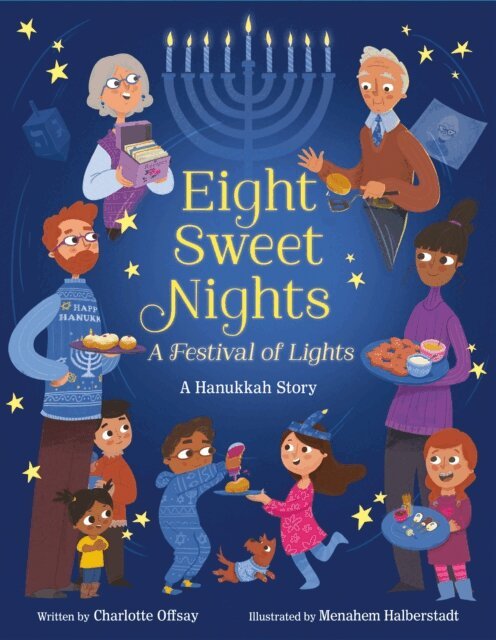 Charlotte Offsay - Eight Sweet Nights, A Festival of Lights, E-bok