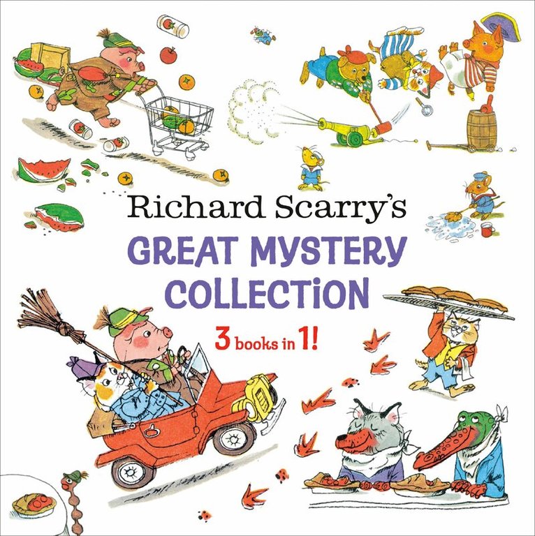 Richard Scarry - Richard Scarry's Great Mystery Collection, Inbunden