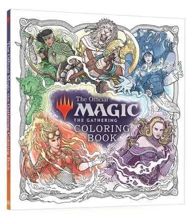 Official Magic: The Gathering Coloring Book
