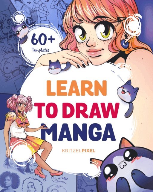 KRITZELPIXEL - Learn to Draw Manga, E-bok. Tillgänglighet: Lägg i varukorg